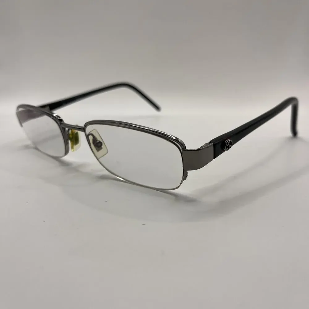 Gucci Eyeglasses GG2714 T9J Black, Green, Silver 52-18-135 *Frames Only*